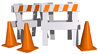 Construction Barracade Image